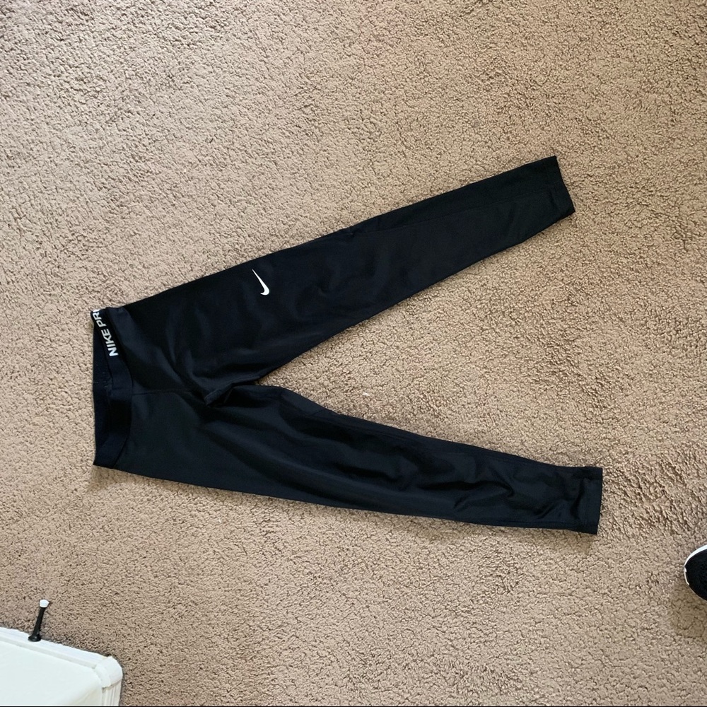 Black medium Nike pro training tights leggings